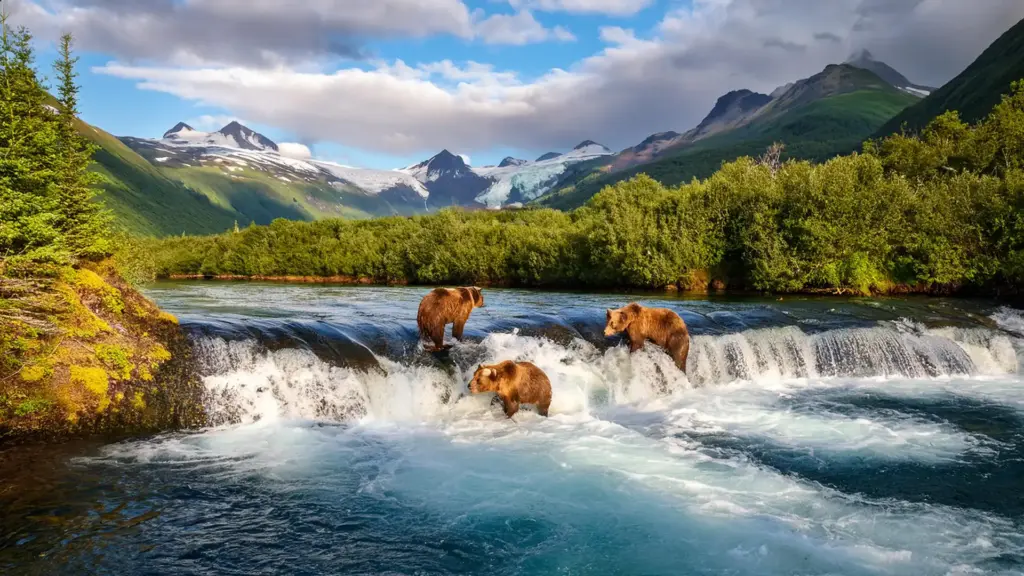 Brooks Falls Alaska